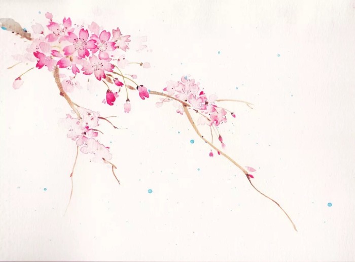 描写桃花的优美句子