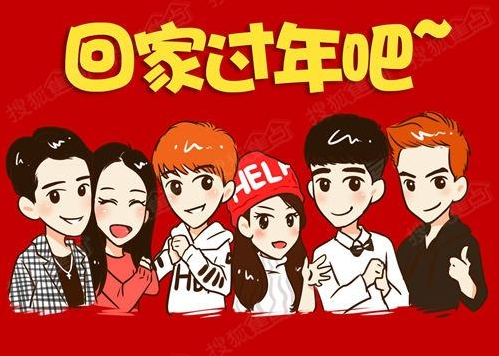 描写过年回家优美的句子