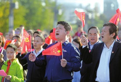 国庆的句子