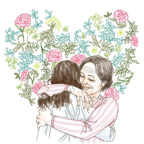 祝愿老妈开心快乐的句子