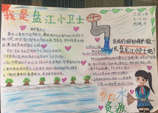 环保小卫士手抄报图片及资料