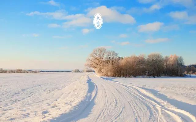 大雪节气的优美诗句